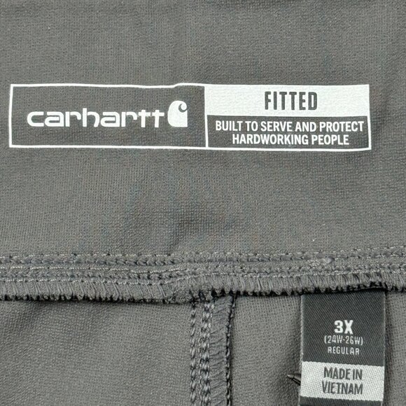 Carhartt Women's Rugged Flex Force Midweight Grey Utility Legging 3X 24W-26W NWT - Picture 6 of 11